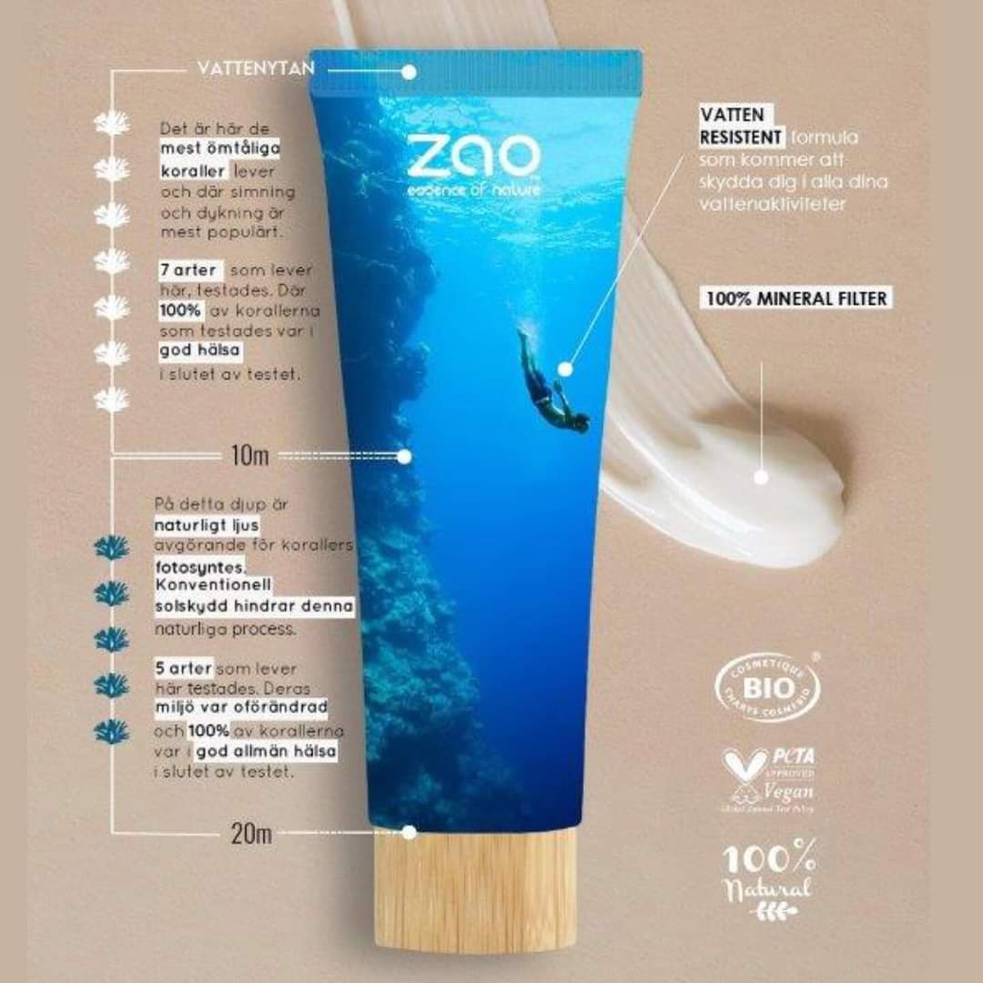 Mousturizing Sunscreen Face Zao SPF 50