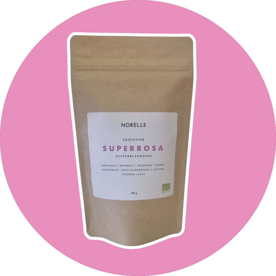 Superrosa - För hormonell balans, kraft & energi!