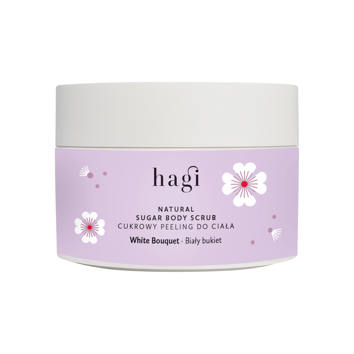 Hagi Natural Sugar Body Scrub White Bouquet