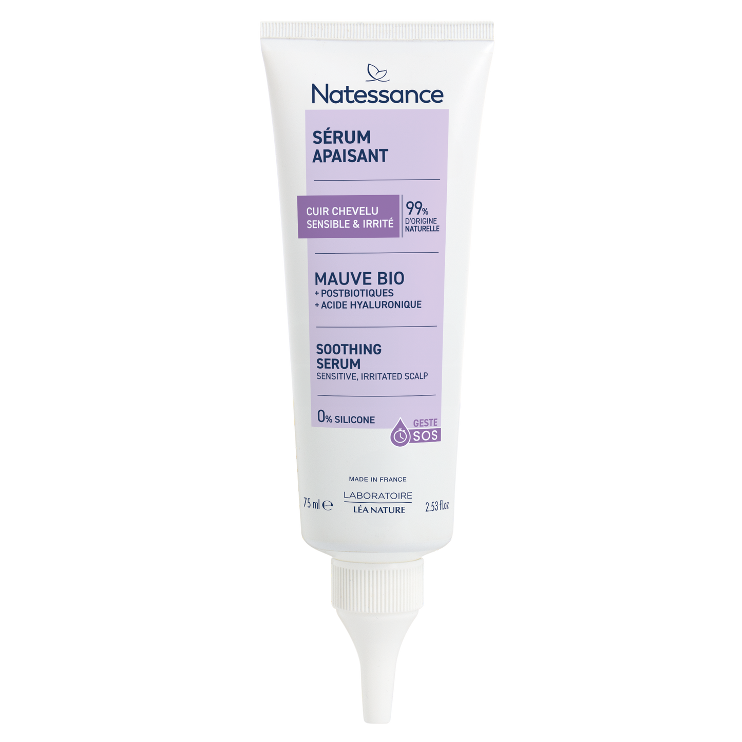 NYHET! Soothing Serum - Mallow flower & Postbiotics & Hyaluronic Acid Natessance