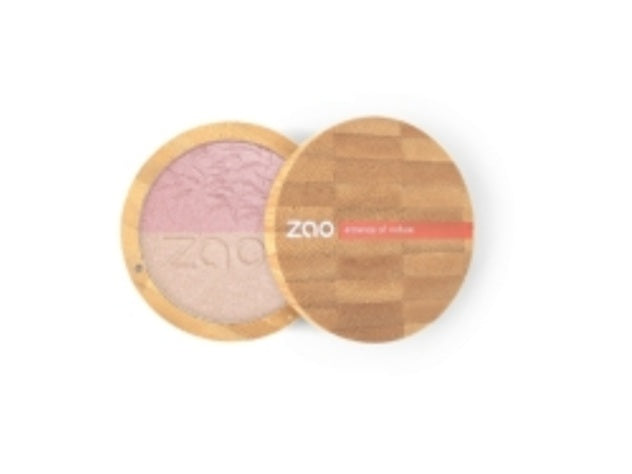 Shine-up highligter Duo 2 -i-1 Zao Organic Makeup