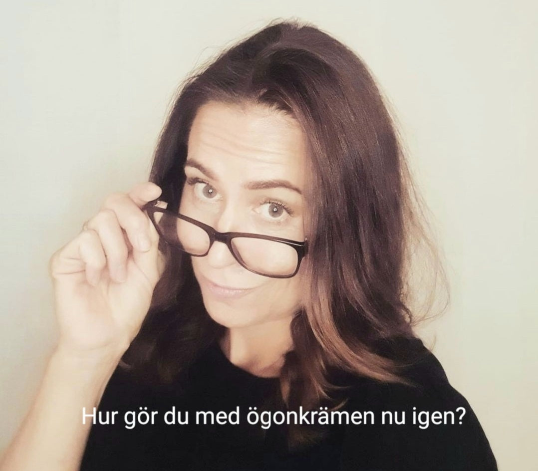 Hur använder du din ögonkräm?