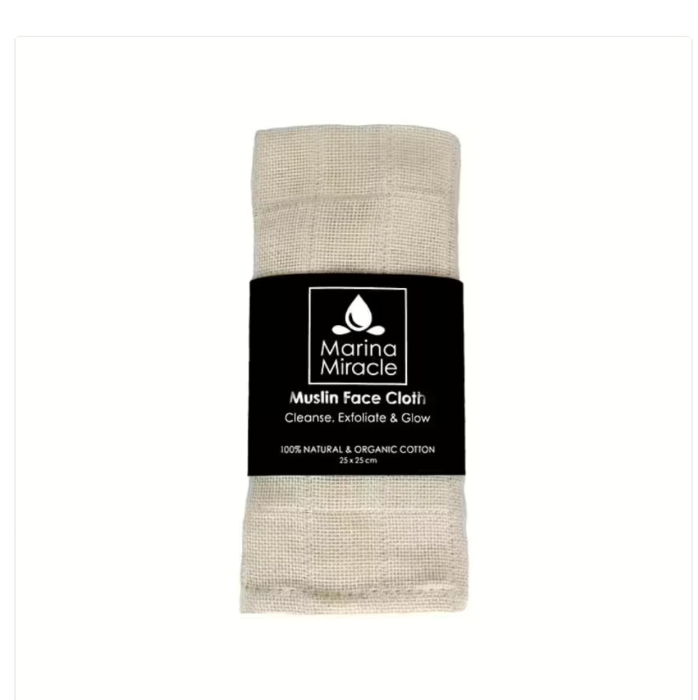 Marina Miracle Muslin Face Cloth