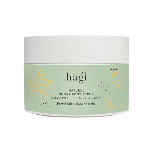 Hagi Natural Sugar Body Scrub Forest Tales.