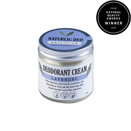 Naturlig deo Ekologisk Deodorant Cream