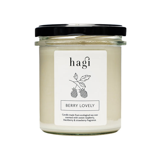 Hagi Soy Wax Candle Berry Lovely