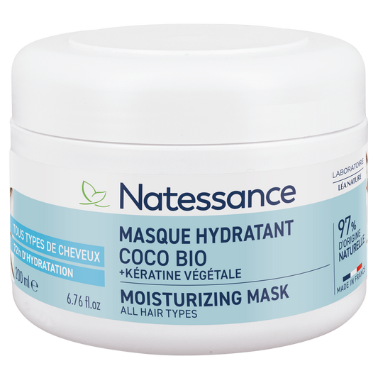 NYHET! Gentle Moisturizing Mask - Coconut & Plant Keratin Natessance