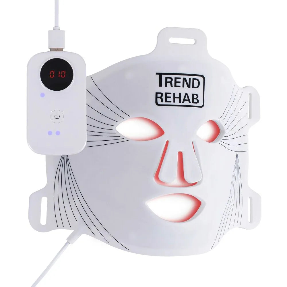 LED Face Mask 20 % rabatt med kod BYBROMS hos Trendrehab!
